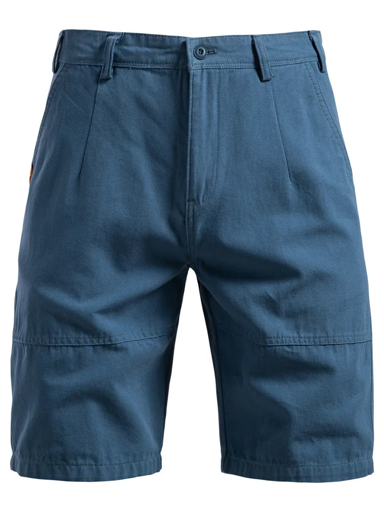 Pure Cotton Straight Leg Five-Quarter Workwear orts Color Casual Cargo orts for Men Youthful Spring Autumn Wear
Pure Cotton Straight Leg Five-Quarter Workwear orts Color Casual Cargo orts for Men Youthful Spring Autumn Wear