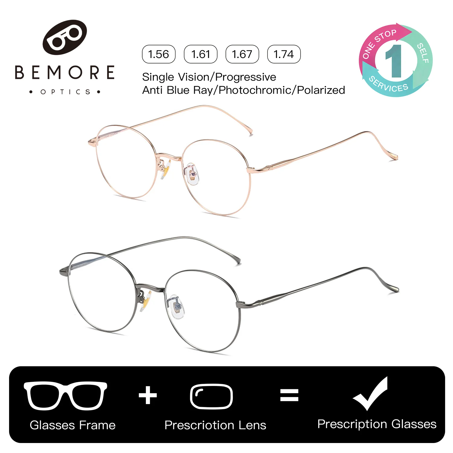 BEMORE Acetate Square Polarized Magnetic Clip On Prescription Glasses Men Women Myopia Degree Anti Blue Light Optical Eyeglasses
BEMORE Acetate Square Polarized Magnetic Clip On Prescription Glasses Men Women Myopia Degree Anti Blue Light Optical Eyeglasses