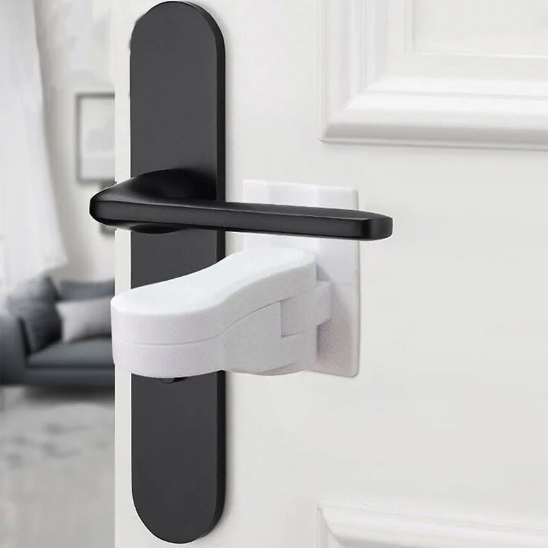 Home Universal ABS Protection Device for Children Safety ABS Anti-open Handle Locks Door Lever Lock Baby Kids Safety Doors Lock
Home Universal ABS Protection Device for Children Safety ABS Anti-open Handle Locks Door Lever Lock Baby Kids Safety Doors Lock