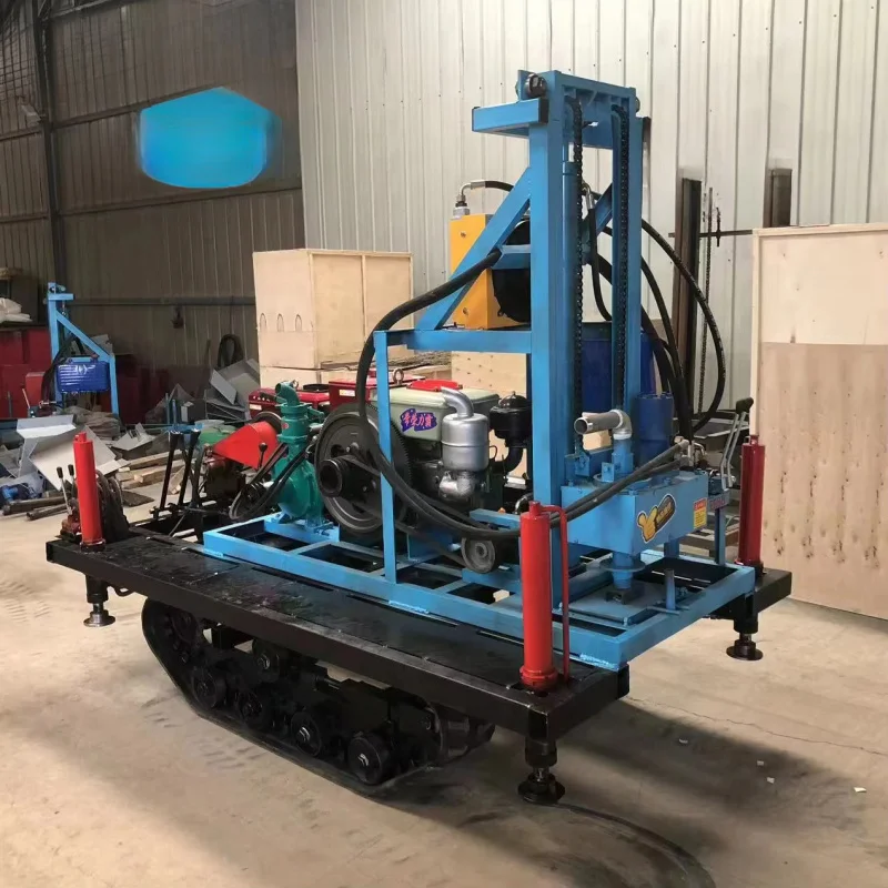 EarlyBird Crawler Type 50M 100M 150M Deep Hydraulic Water Well Drilling Rig For Borehole Drill
EarlyBird Crawler Type 50M 100M 150M Deep Hydraulic Water Well Drilling Rig For Borehole Drill