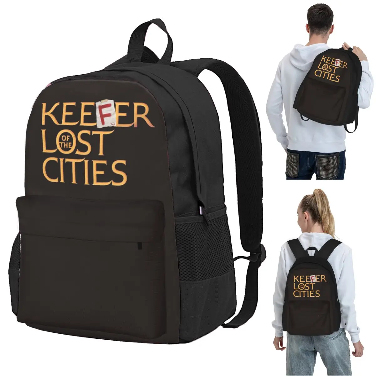 Kee-F-er Of The Lost Cities Backpack Student BookBag Children School Bag Computer Shoulder Bags for Boys Girls
Kee-F-er Of The Lost Cities Backpack Student BookBag Children School Bag Computer Shoulder Bags for Boys Girls