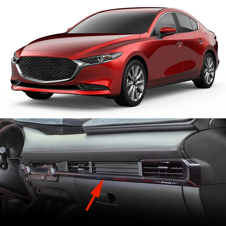 Carbon Fiber Interior Dashboard Center Console Decorative Strip For Mazda 3 Mazda3 BP 2019 2020 2021 2022 2023 2024 2025 2026
Carbon Fiber Interior Dashboard Center Console Decorative Strip For Mazda 3 Mazda3 BP 2019 2020 2021 2022 2023 2024 2025 2026