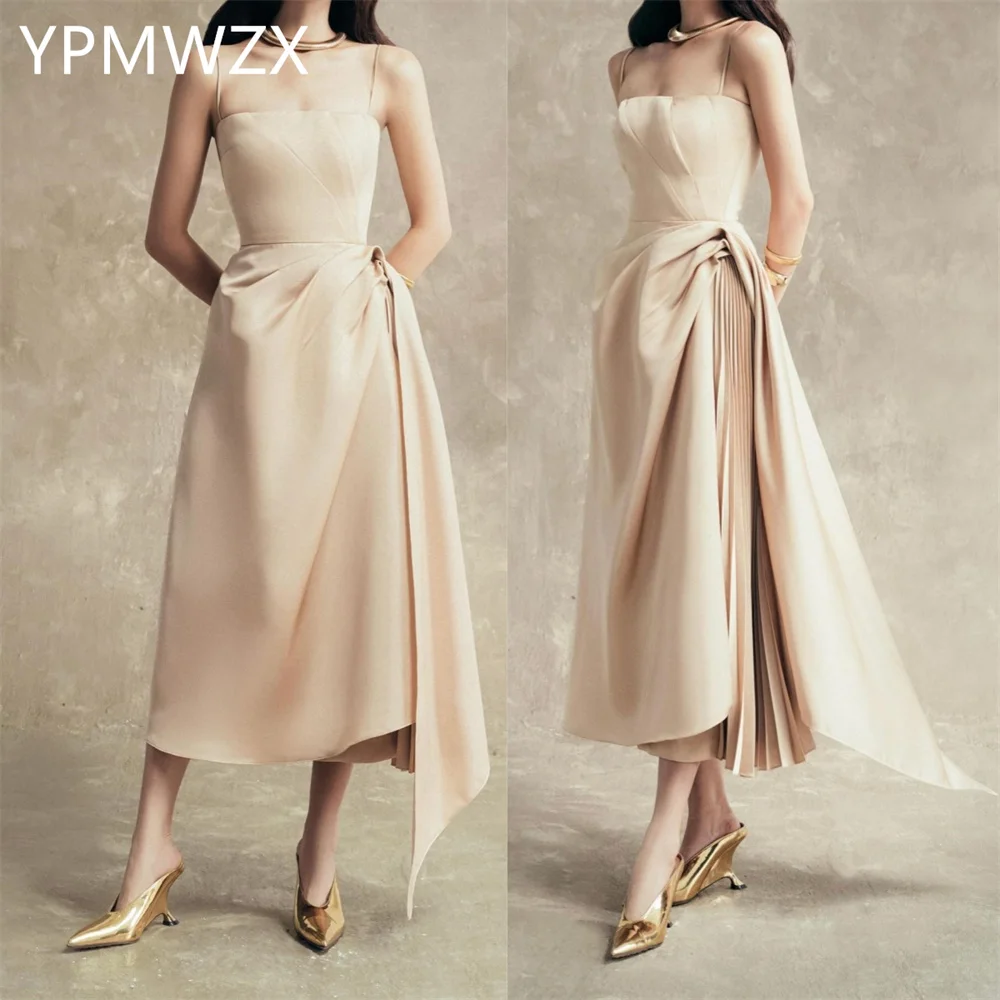 Customized Prom Gown Evening Formal Dress YPMWZX Strapless A-line Tea Length Sleeveless Bespoke Occasion Dresses Party Occasio
Customized Prom Gown Evening Formal Dress YPMWZX Strapless A-line Tea Length Sleeveless Bespoke Occasion Dresses Party Occasio