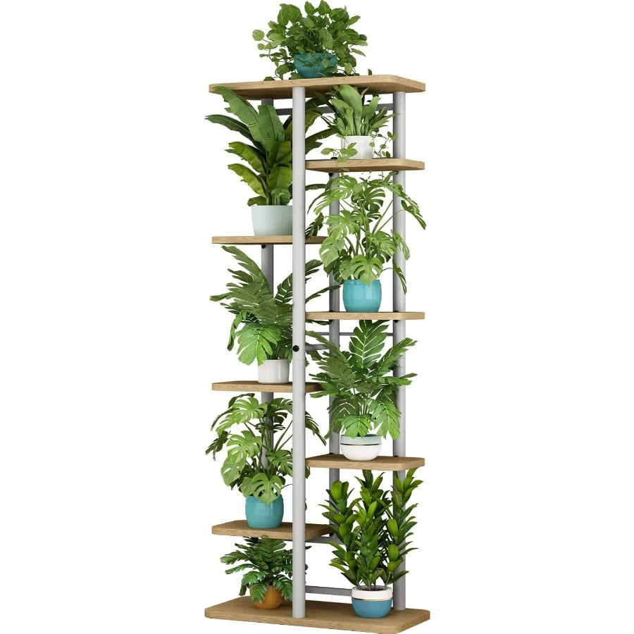 Plant Stand 8 Tier 9 Potted Multiple Flower Pot Holder Shelf Indoor Outdoor Planter Rack Storage Organizer for Patio G
Plant Stand 8 Tier 9 Potted Multiple Flower Pot Holder Shelf Indoor Outdoor Planter Rack Storage Organizer for Patio G
