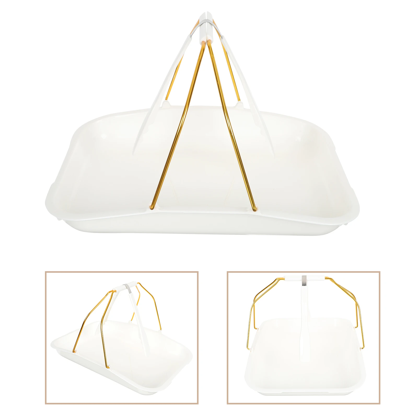1 Set Plastic Handheld Bread Clamp Pp Material Food Storage Multipurpose Cake Container Portable Dessert Plate Buffet
1 Set Plastic Handheld Bread Clamp Pp Material Food Storage Multipurpose Cake Container Portable Dessert Plate Buffet