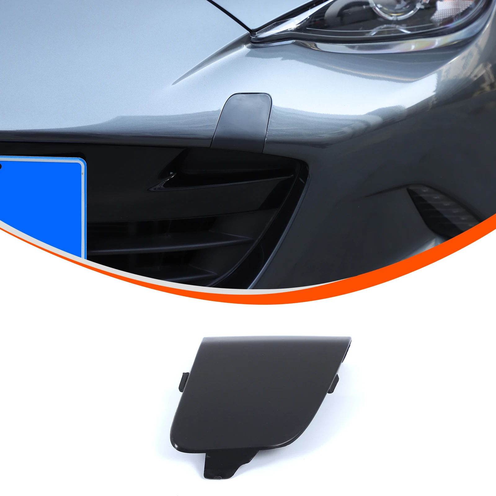 ABS Tow Hook Front Bumper Tow Cover For 2016-2025 Mazda MX-5 Exterior Accessories
ABS Tow Hook Front Bumper Tow Cover For 2016-2025 Mazda MX-5 Exterior Accessories