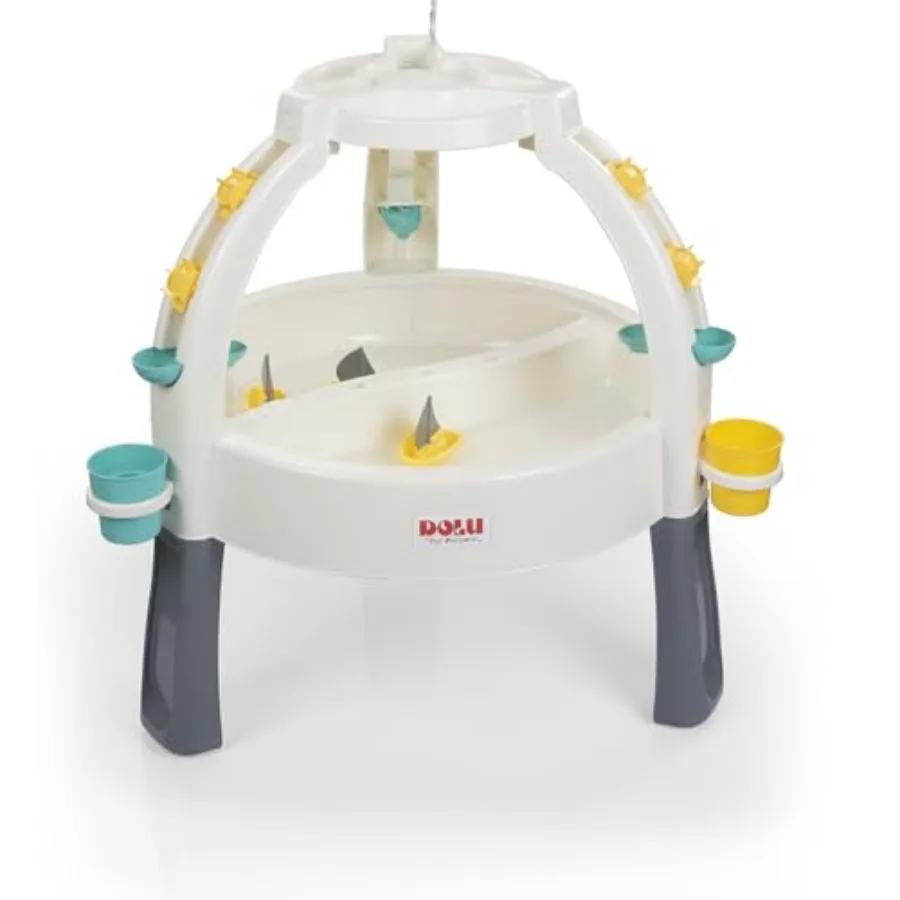 Fun Fountain Water Table: White Green Yellow Sand Water Activity Table Indoor Outdoor Durable Plastic Sensory Toy Toddler Ages
Fun Fountain Water Table: White Green Yellow Sand Water Activity Table Indoor Outdoor Durable Plastic Sensory Toy Toddler Ages