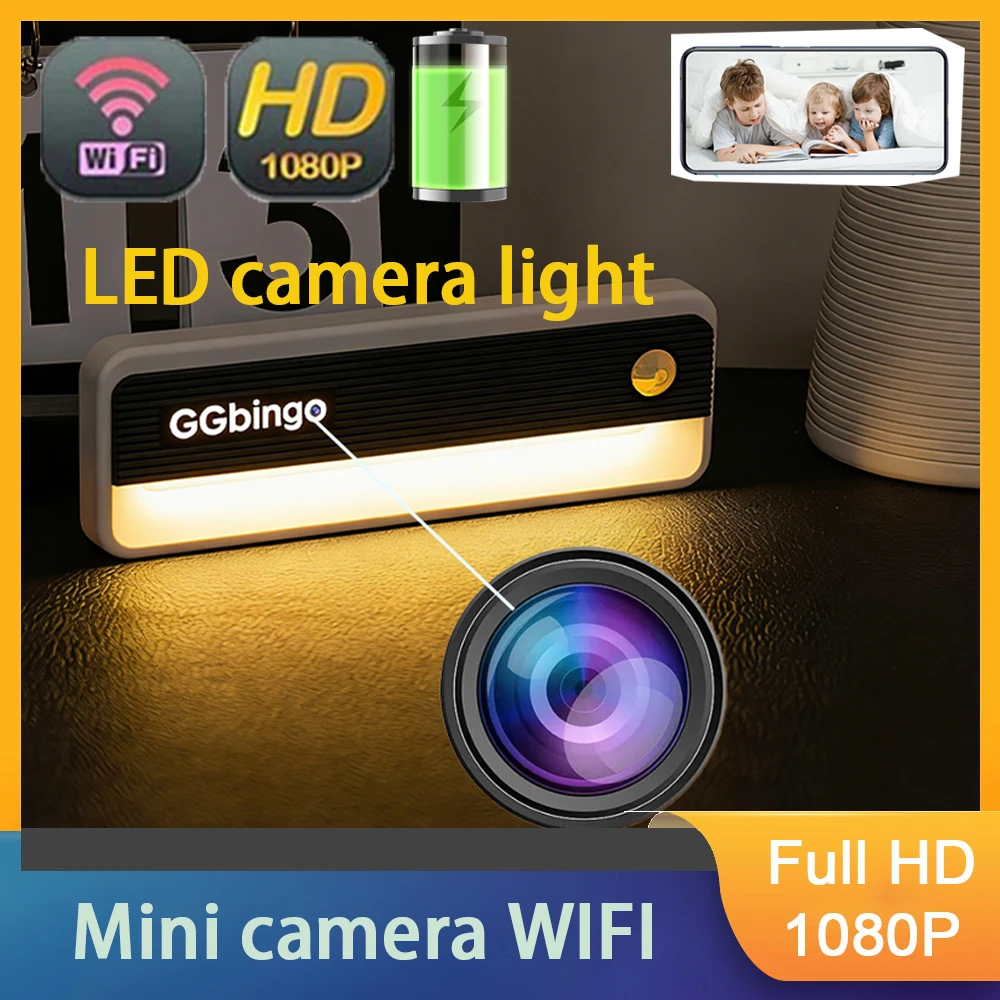 Battery camera 4K Mini Camera Full HD 1080P Home Monitoring IR Night View DVR Monitoring Video Human body induction lamp chargin
Battery camera 4K Mini Camera Full HD 1080P Home Monitoring IR Night View DVR Monitoring Video Human body induction lamp chargin