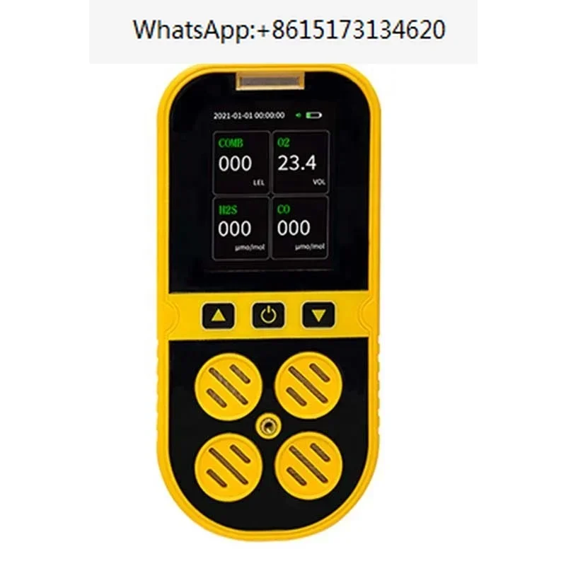 Заводская цена Портативный мульти-детектор газа Газовый монитор 4, детектор газа H2S/O2/CO/LEL
Заводская цена Портативный мульти-детектор газа Газовый монитор 4, детектор газа H2S/O2/CO/LEL