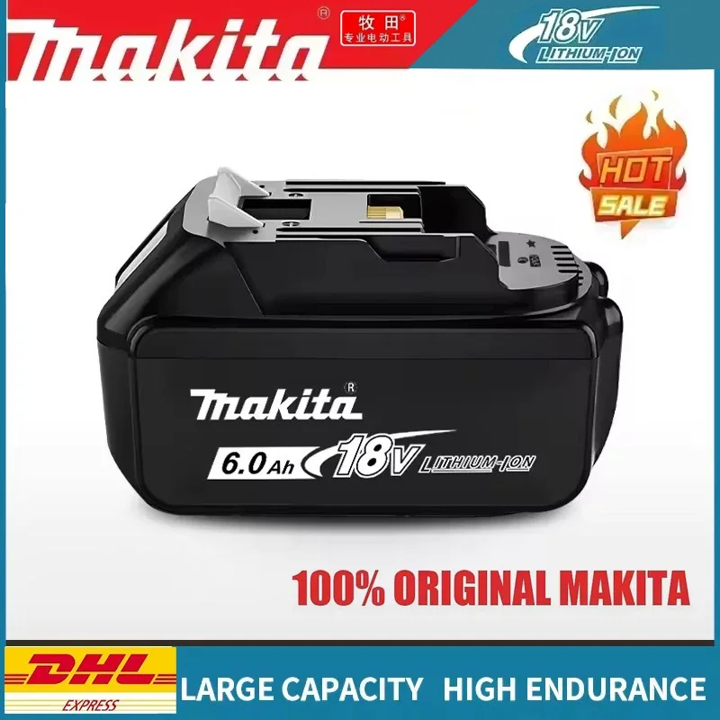 Original Makita 18v battery 6Ah Makita power tool battery is suitable for DDF487, DGA404, DTW700, DTD172, DHP489, DJV182
Original Makita 18v battery 6Ah Makita power tool battery is suitable for DDF487, DGA404, DTW700, DTD172, DHP489, DJV182