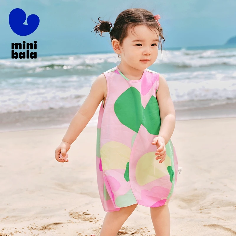 Mini Bala Dress Girls Pure Cotton Cute Vest Princess Style Dress 2024 Summer New
Mini Bala Dress Girls Pure Cotton Cute Vest Princess Style Dress 2024 Summer New