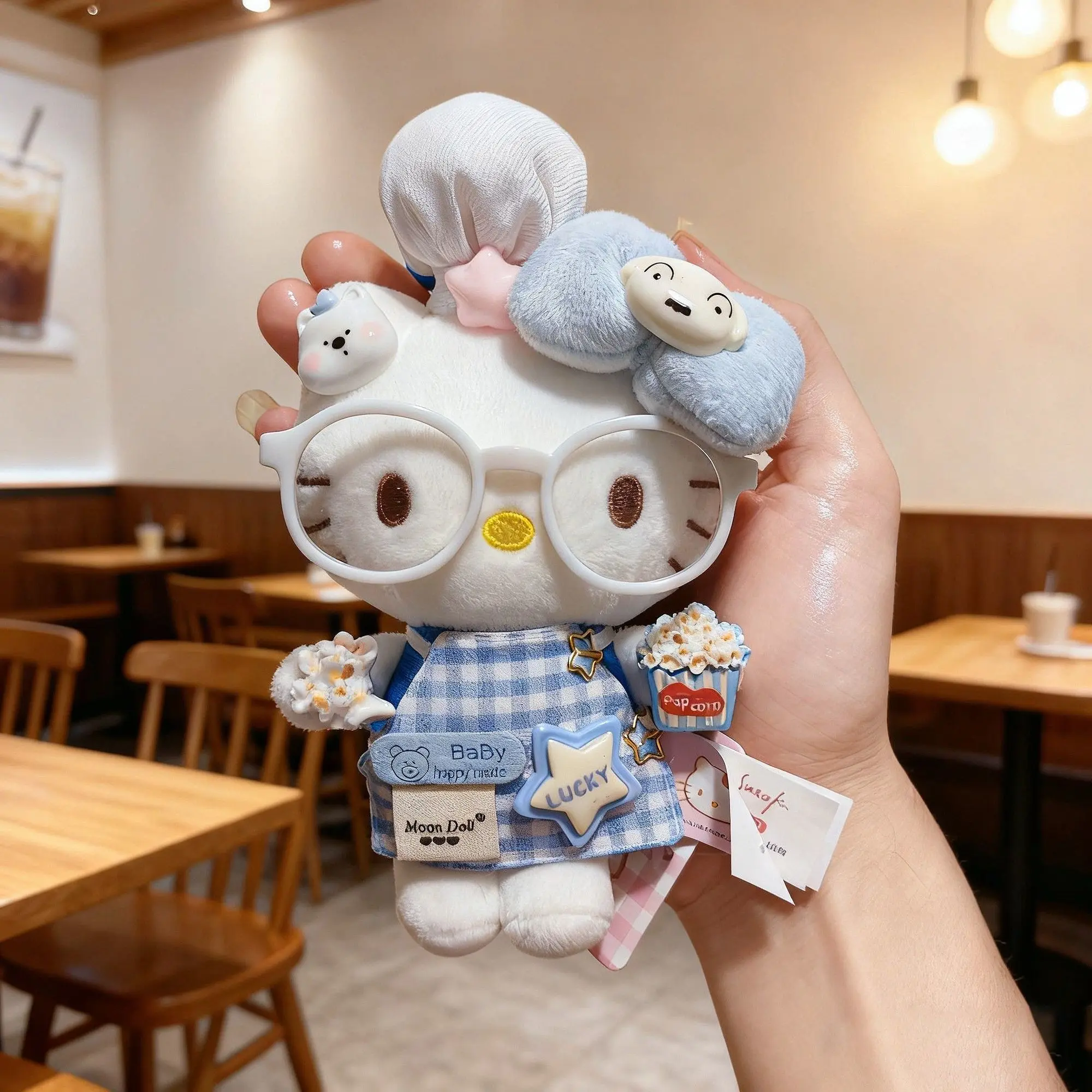 2026 Genuine Licensed Hello Kitty Little Chef, Soft Cute Q-version Plush Doll, Versatile Keyring Bag Pendant Fashion Accessory
2026 Genuine Licensed Hello Kitty Little Chef, Soft Cute Q-version Plush Doll, Versatile Keyring Bag Pendant Fashion Accessory
