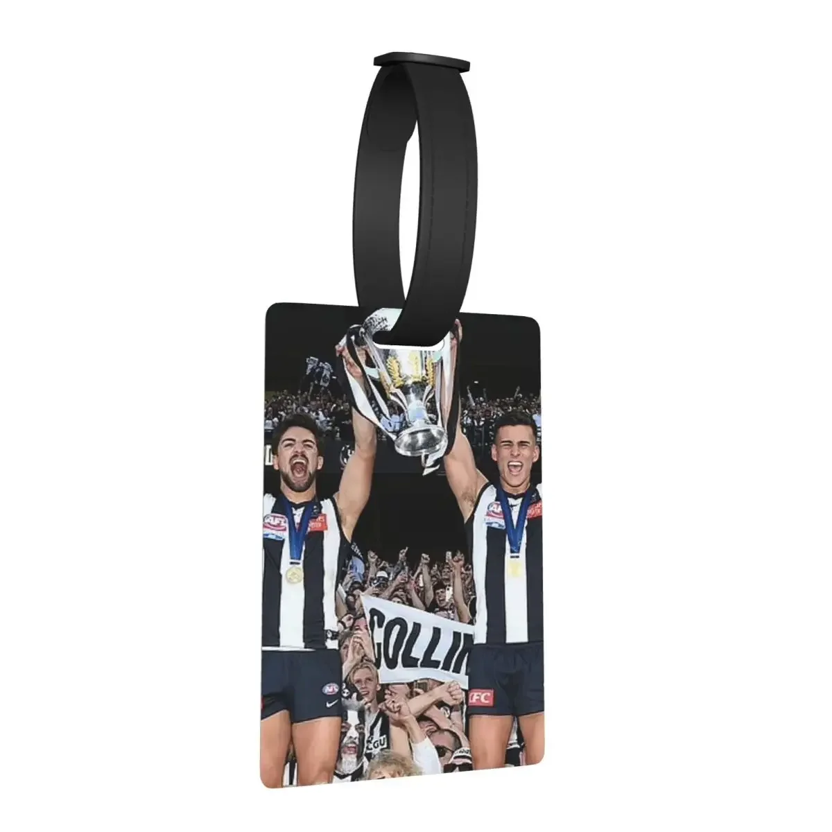 Daicos Brothers Premiership Трофей Collingwood Багажные бирки Чемодан Модный багаж Посадка Держатель этикетки ID Имя Адрес
Daicos Brothers Premiership Трофей Collingwood Багажные бирки Чемодан Модный багаж Посадка Держатель этикетки ID Имя Адрес