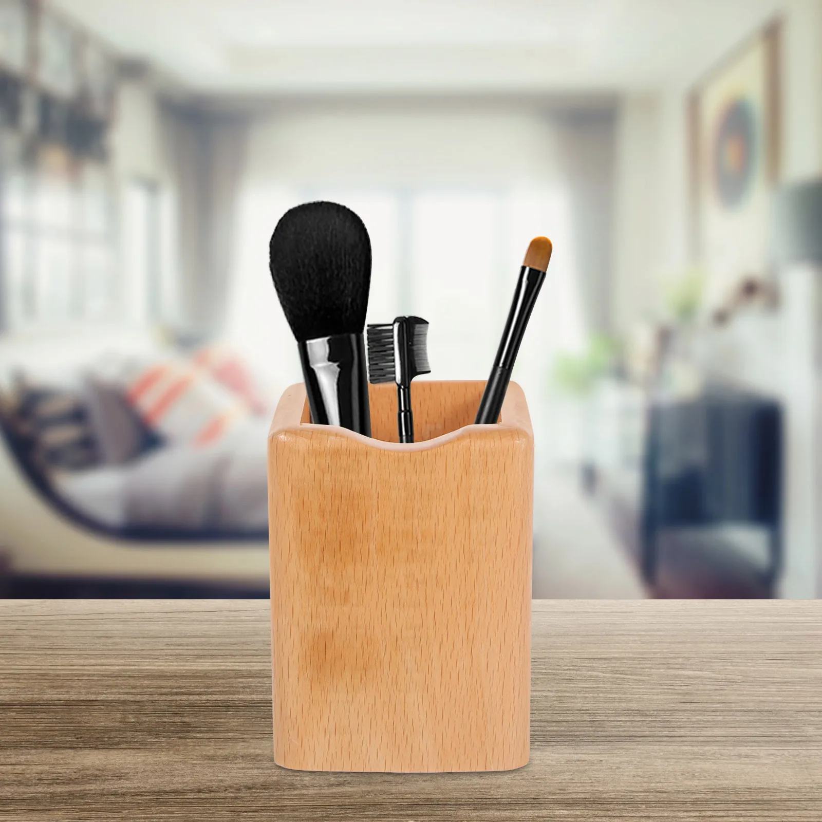 Wooden Pen Holder Cup for Desk Pencil and Organizer Pens Beech Display Stand Ink Pad Storage
Wooden Pen Holder Cup for Desk Pencil and Organizer Pens Beech Display Stand Ink Pad Storage