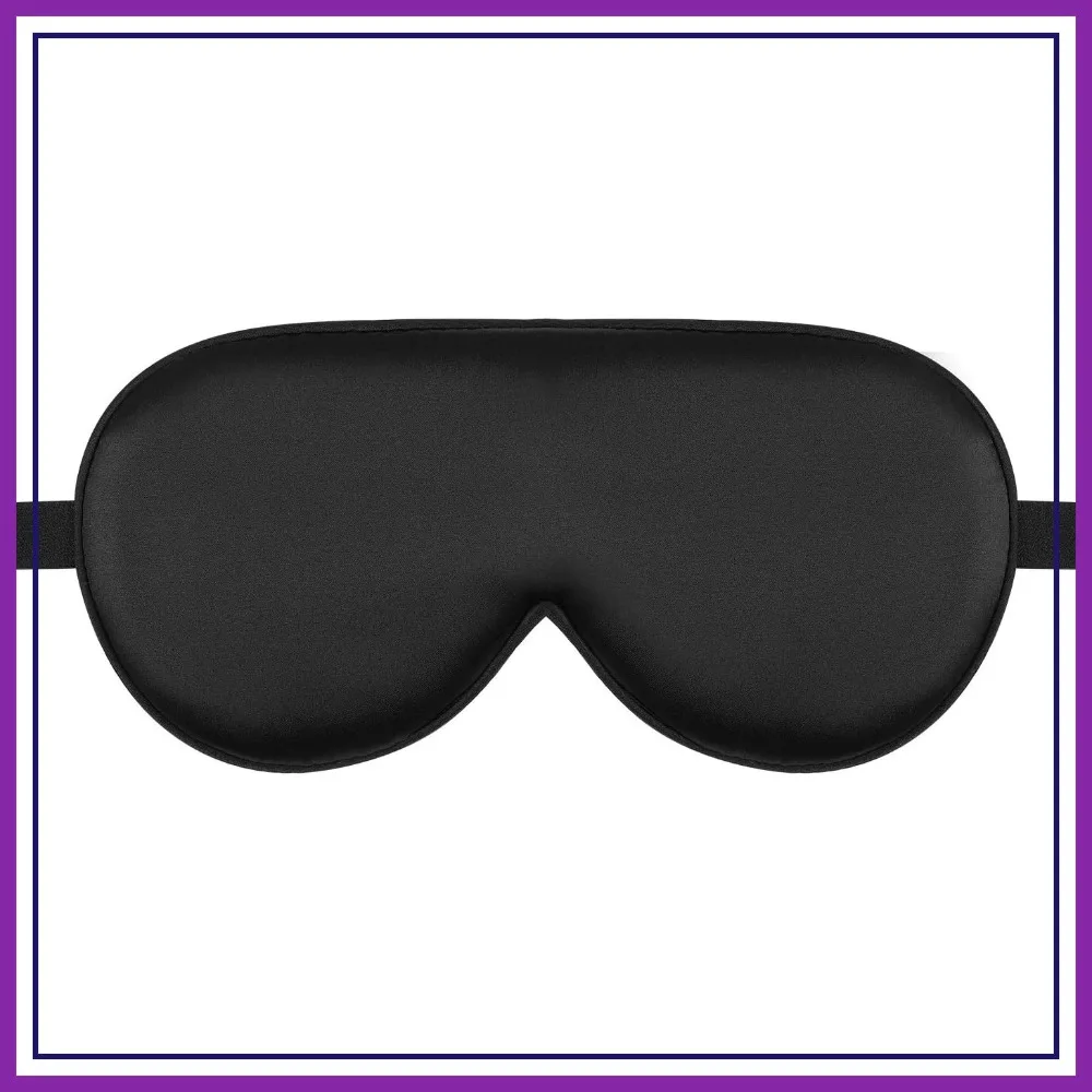 Silk Sleep Mask with Contoured Padding for Pressure-Free Rest, Machine Washable Eye Cover
Silk Sleep Mask with Contoured Padding for Pressure-Free Rest, Machine Washable Eye Cover
