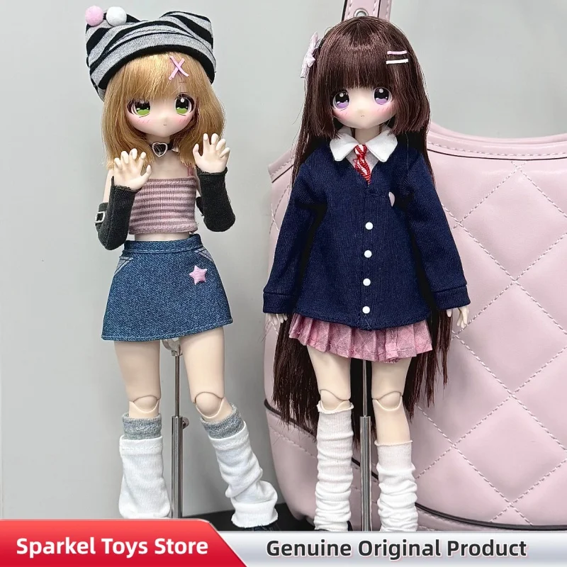 Genuine Don'T Touch My Bangs Bjd Blind Box Action Figure Rooted Straight Bangs Doll Collect Desktop Ornament Toys Gift For Women
Genuine Don'T Touch My Bangs Bjd Blind Box Action Figure Rooted Straight Bangs Doll Collect Desktop Ornament Toys Gift For Women