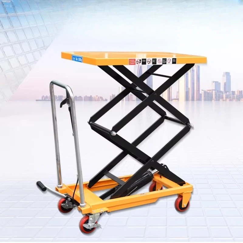 Manual Hydraulic Lift Trolley Platform Scissor-type Logistics Lift Trolley Commercial Furniture Carrello Di Sollevamento ZY40TC
Manual Hydraulic Lift Trolley Platform Scissor-type Logistics Lift Trolley Commercial Furniture Carrello Di Sollevamento ZY40TC