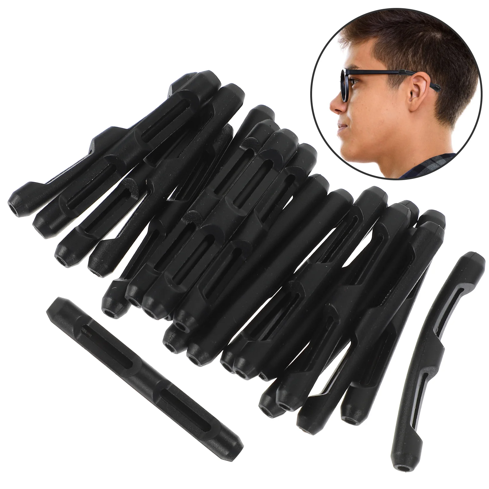 10 Pairs Glasses Fixed Ear Support Eyeglasses Hooks Chains Extender Earbuds Portable Grip Holder Miss
10 Pairs Glasses Fixed Ear Support Eyeglasses Hooks Chains Extender Earbuds Portable Grip Holder Miss
