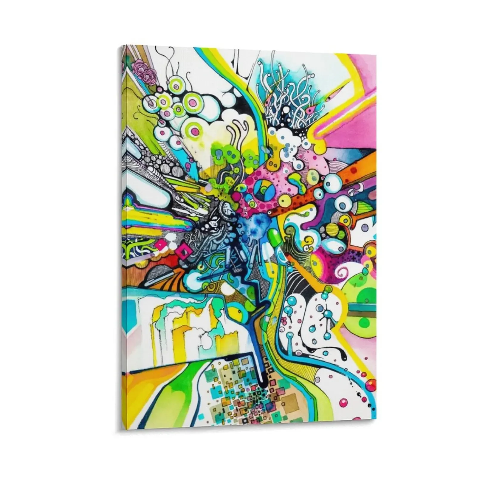 Tubes of Wonder - Abstract Watercolor + Pen Illustration Canvas Painting Wall paintings Home decoration Picture on the wall
Tubes of Wonder - Abstract Watercolor + Pen Illustration Canvas Painting Wall paintings Home decoration Picture on the wall