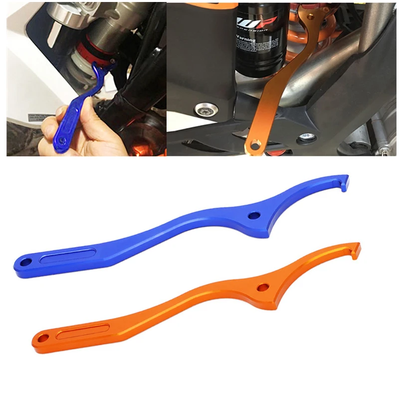 Motorcycle Wrench Spanner Tool Hook Shock Absorber For TE 300 TE 250 2014-2016 FE 350 FE 450 FE 5012014-2015 SX 125 SXF 450
Motorcycle Wrench Spanner Tool Hook Shock Absorber For TE 300 TE 250 2014-2016 FE 350 FE 450 FE 5012014-2015 SX 125 SXF 450