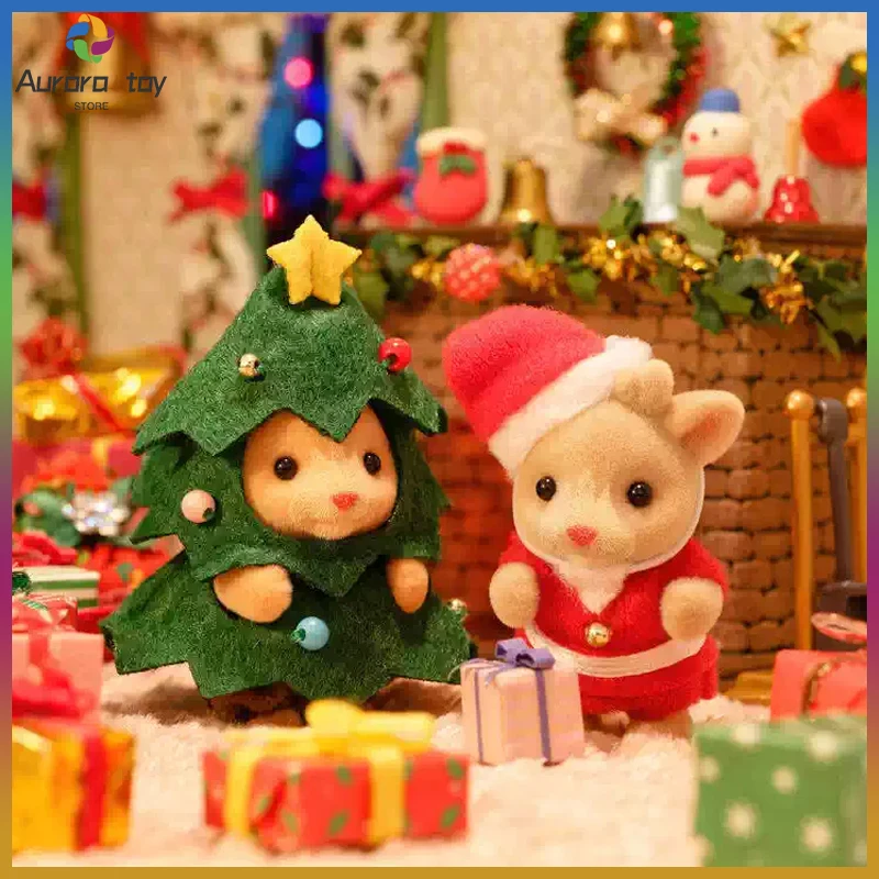 Sylvanian Families Christmas Limited Reindeer Baby Doll With Holiday Outfit Mini Animal Figure Kids Play Collection Toy Gifts
Sylvanian Families Christmas Limited Reindeer Baby Doll With Holiday Outfit Mini Animal Figure Kids Play Collection Toy Gifts