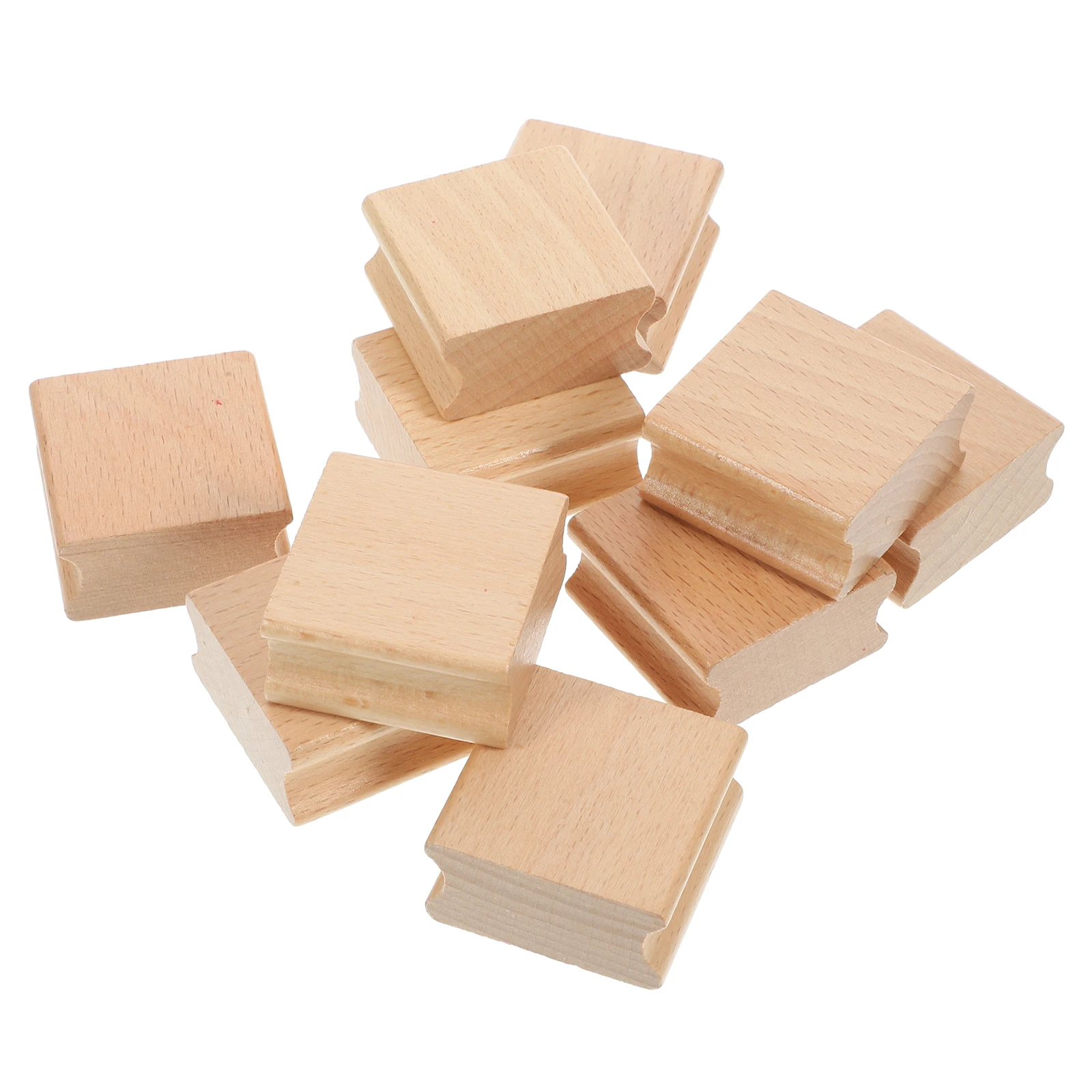 10pcs Wooden Blank Carving Seals for Crafts Scrapbooking Light Brown Wooden Stamp Handmade Durability Gift
10pcs Wooden Blank Carving Seals for Crafts Scrapbooking Light Brown Wooden Stamp Handmade Durability Gift
