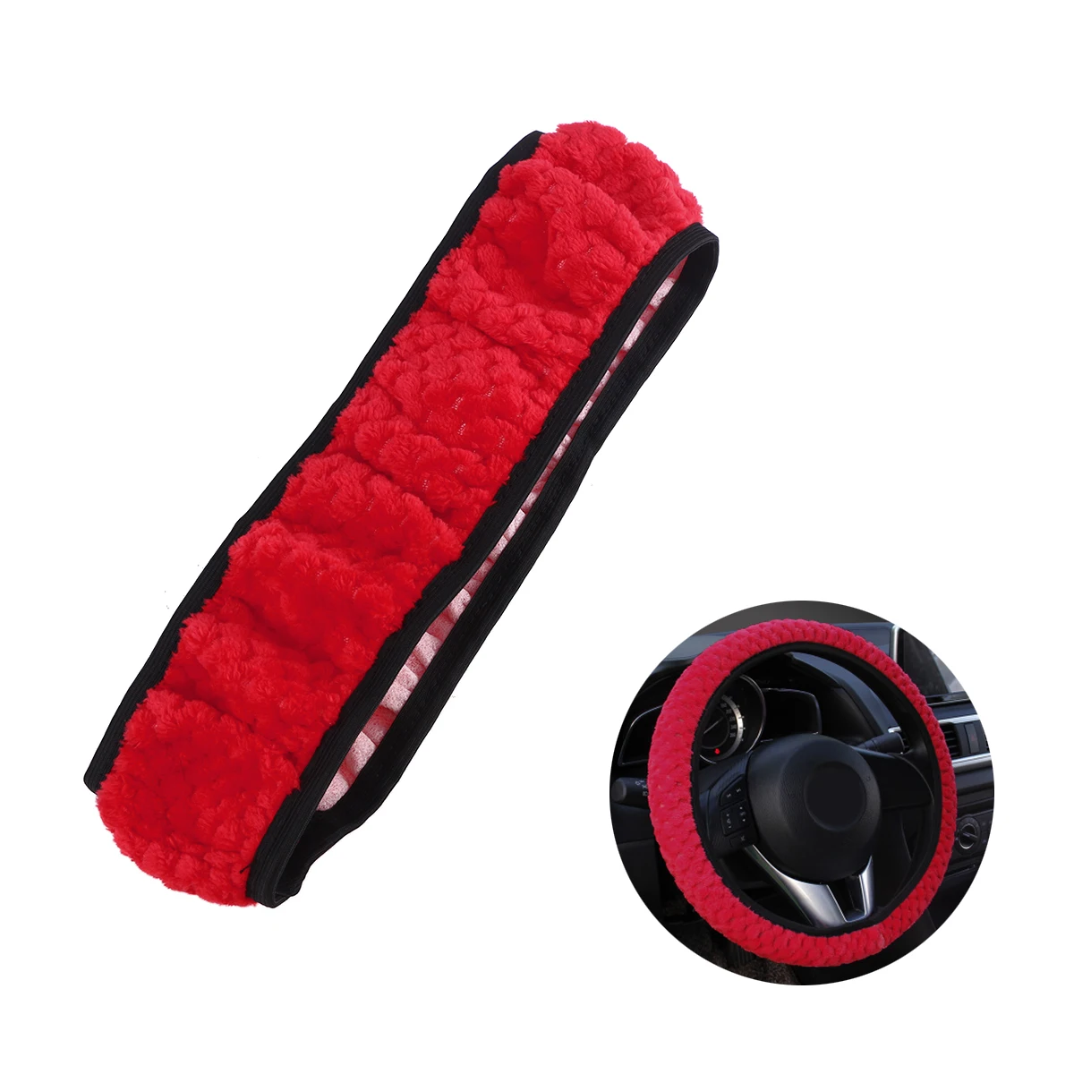 Flexible Car Steering Wheel Cover Stretch- Fashionable Stylish Comfortable Grip Improvement Easy Installation Luxury
Flexible Car Steering Wheel Cover Stretch- Fashionable Stylish Comfortable Grip Improvement Easy Installation Luxury