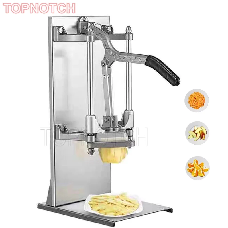 Commercial French Fry Cutter With 6 Blades Easy Dicer Chopper For French Fries With Tray Handle
Commercial French Fry Cutter With 6 Blades Easy Dicer Chopper For French Fries With Tray Handle