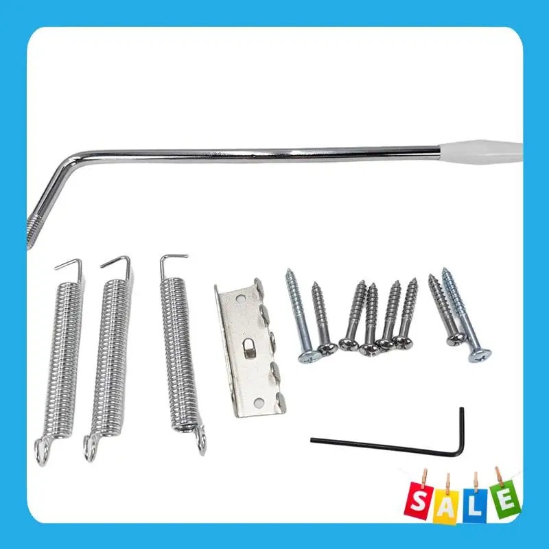 BABP 6 Strings Guitar Bridge Saddle Tailpiece Electric Guitar Tremolo Bridge Standard Guitar Accessories
BABP 6 Strings Guitar Bridge Saddle Tailpiece Electric Guitar Tremolo Bridge Standard Guitar Accessories