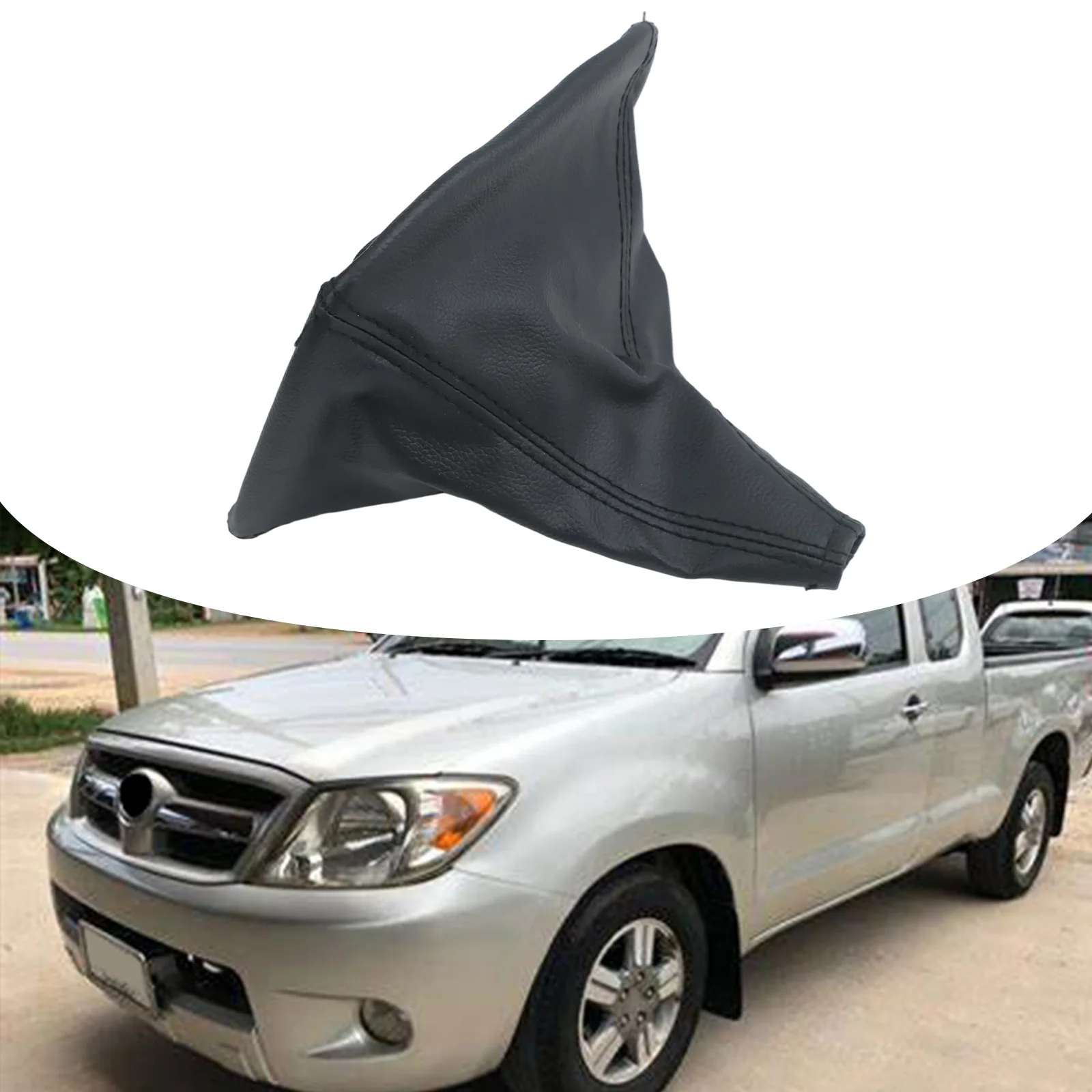 Leather Gear Shift Knob Boot Cover Compatible with For Toyota For Hilux For Vigo Left Hand Drive 2005 2015 for Gear Protection
Leather Gear Shift Knob Boot Cover Compatible with For Toyota For Hilux For Vigo Left Hand Drive 2005 2015 for Gear Protection