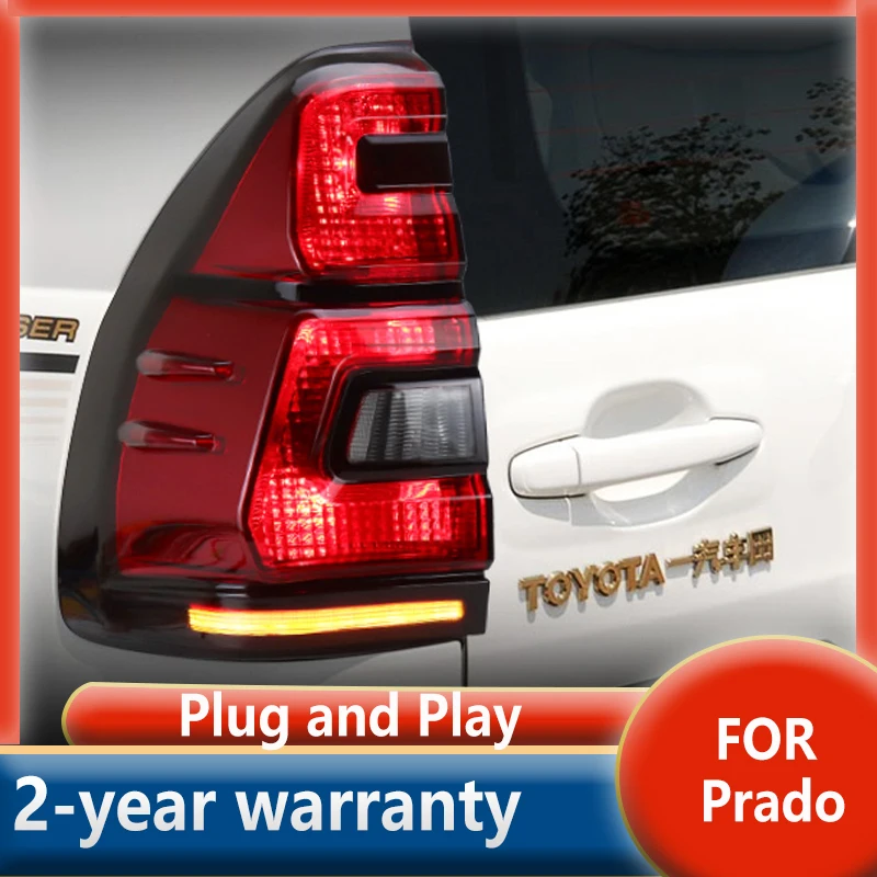 Автомобильный Стайлинг, задний фонарь для Toyota Prado, задние фонари 2003-2009, светодиодные задние фонари, сигнал DRL, тормозной сигнал, задние автомобильные аксессуары
Автомобильный Стайлинг, задний фонарь для Toyota Prado, задние фонари 2003-2009, светодиодные задние фонари, сигнал DRL, тормозной сигнал, задние автомобильные аксессуары