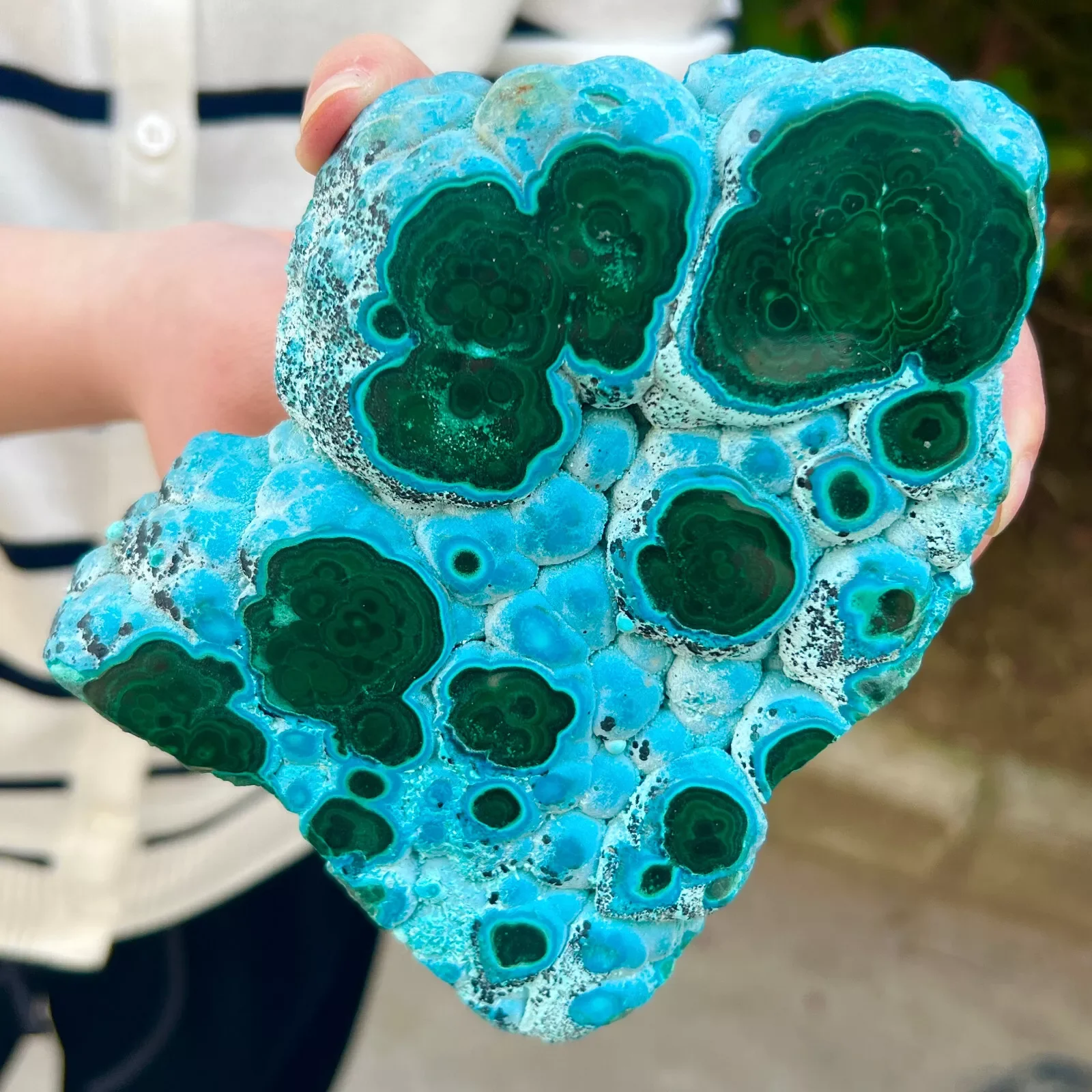 Top Natural Blue Malachite, Gui Peacock Cluster, Quartz Crystal Ore, Mineral Sample Reiki Healing Stone, Home Office Decor
Top Natural Blue Malachite, Gui Peacock Cluster, Quartz Crystal Ore, Mineral Sample Reiki Healing Stone, Home Office Decor