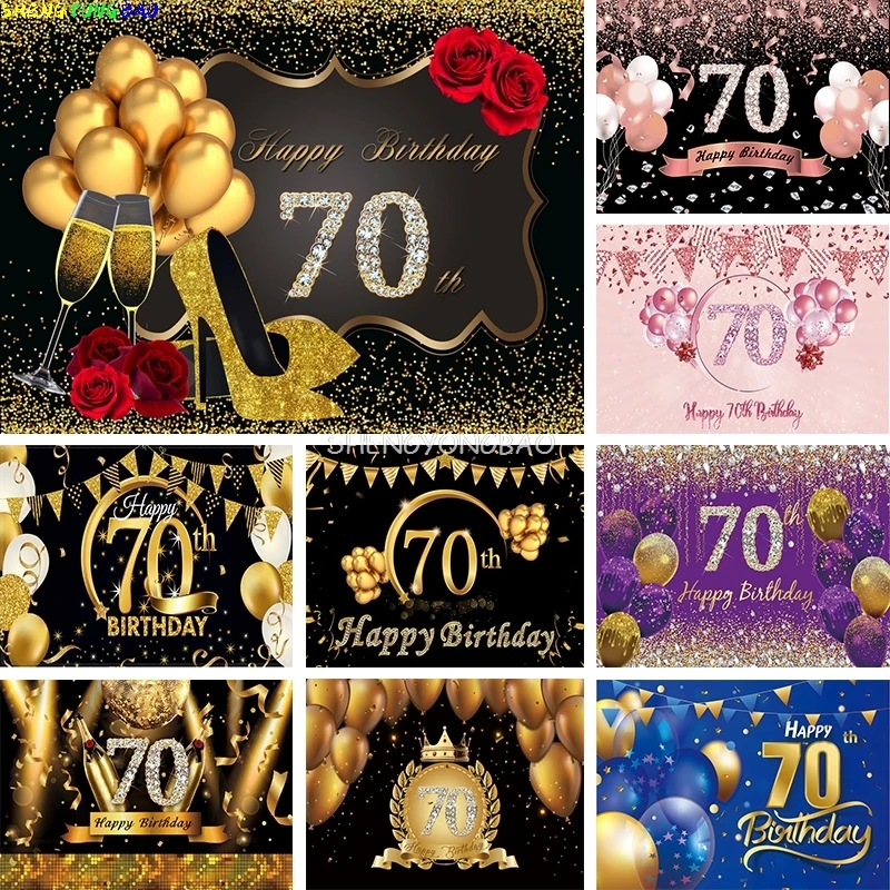 Фоны для фотосъемки с днем рождения 70 лет, реквизит для женщин и мужчин, баннер на 70-летие, розовое золото, фон для фотостудии QS-01
Фоны для фотосъемки с днем рождения 70 лет, реквизит для женщин и мужчин, баннер на 70-летие, розовое золото, фон для фотостудии QS-01