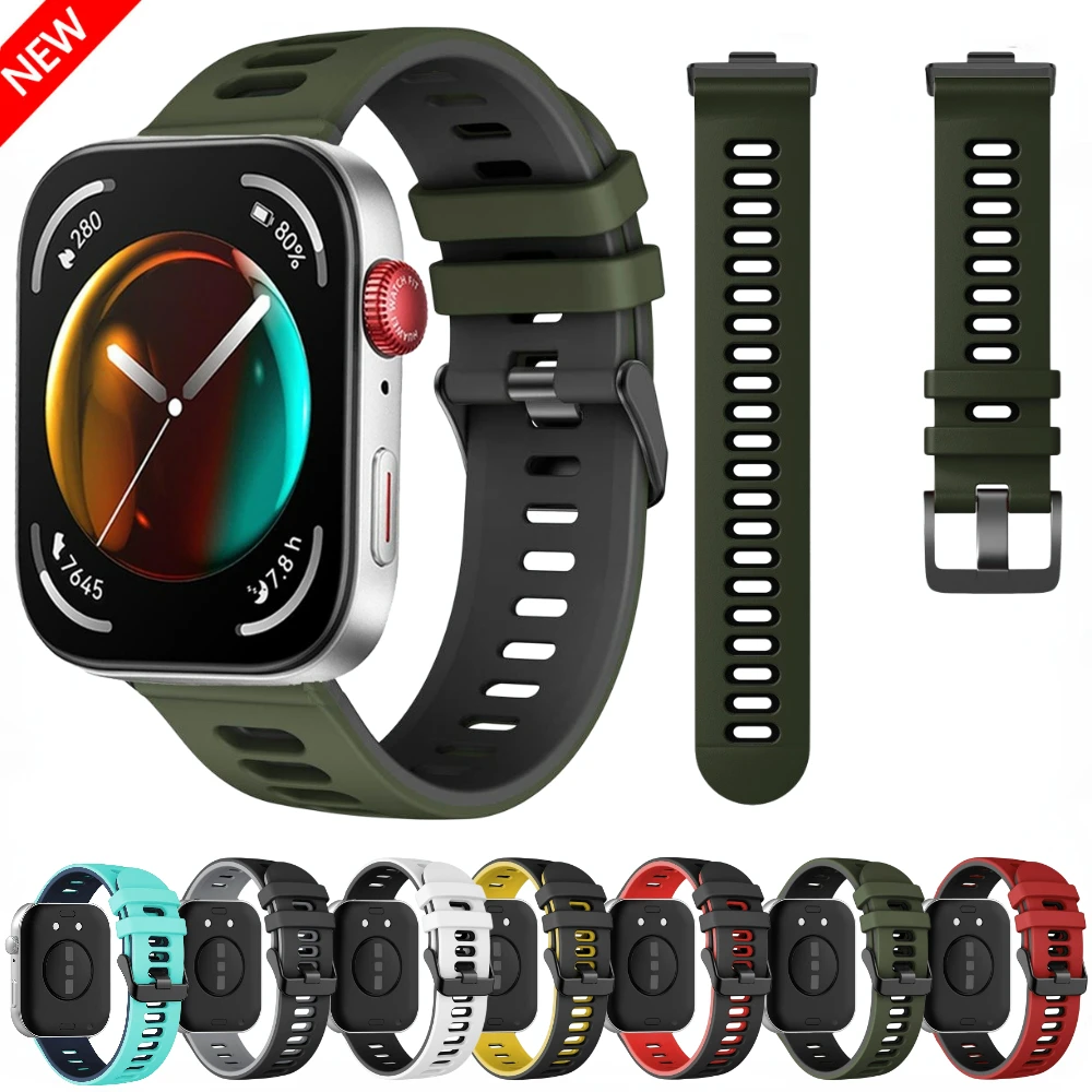 Sport Silicone Strap for Huawei Watch Fit 3 Smart Breathable Replaceable Wristband for Huawei Watch Fit 3 Bracelet Accessories
Sport Silicone Strap for Huawei Watch Fit 3 Smart Breathable Replaceable Wristband for Huawei Watch Fit 3 Bracelet Accessories