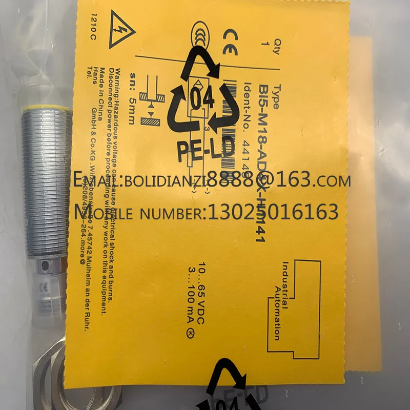 The brand-new original sensor BI5-M18-AD4X BI5-M18-RP6X/RN6X/AD4X-H1141 warranty for one year in stock
The brand-new original sensor BI5-M18-AD4X BI5-M18-RP6X/RN6X/AD4X-H1141 warranty for one year in stock