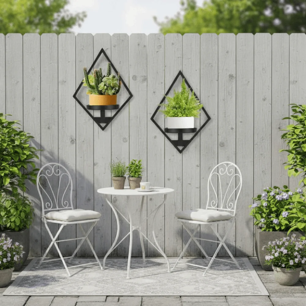 Sturdy Floating Metal Wall Plant Shelves Metal Rust-Resistant Wall Plant Shelves Space Savingn Easy-Mount
Sturdy Floating Metal Wall Plant Shelves Metal Rust-Resistant Wall Plant Shelves Space Savingn Easy-Mount