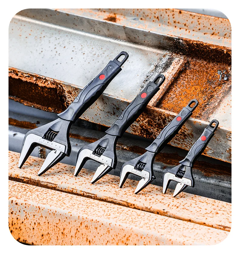 6/8/10/12 inch Adjustable Spanners Measuring Wrenches Hole-opening Spanners Household Workshop Multifunction Hand Repair Tools
6/8/10/12 inch Adjustable Spanners Measuring Wrenches Hole-opening Spanners Household Workshop Multifunction Hand Repair Tools