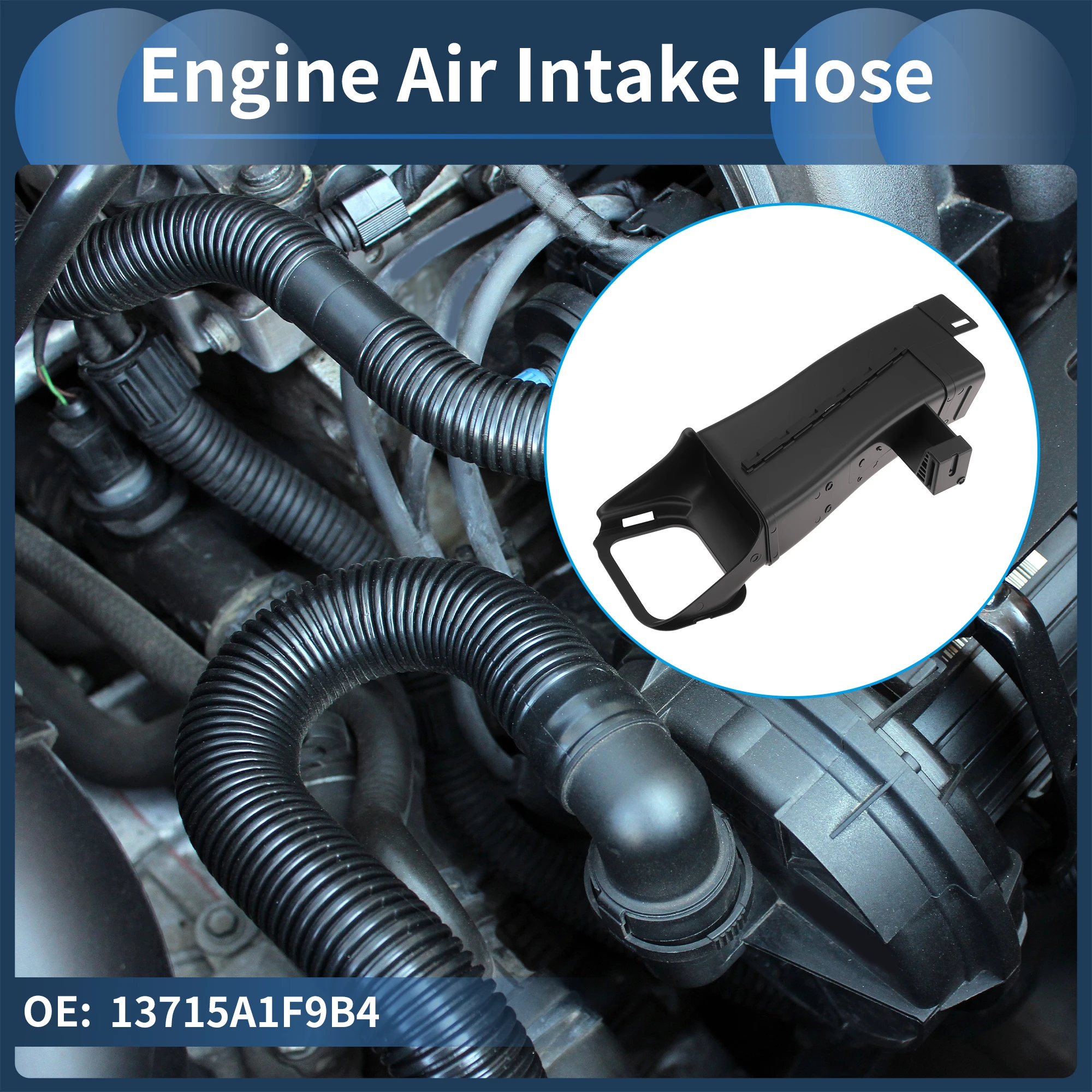 UXCELL Engine Air Intake Hose for BMW X5 2024 No.13715A1F9B4 Silicone 1 pcs
UXCELL Engine Air Intake Hose for BMW X5 2024 No.13715A1F9B4 Silicone 1 pcs