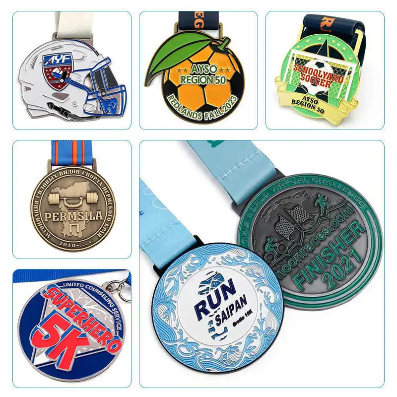 High Quality Custom Zinc Alloy Metal Medals Sports & Gymnastics Trophies Awards & Plaques Game Competitions Gifts
High Quality Custom Zinc Alloy Metal Medals Sports & Gymnastics Trophies Awards & Plaques Game Competitions Gifts