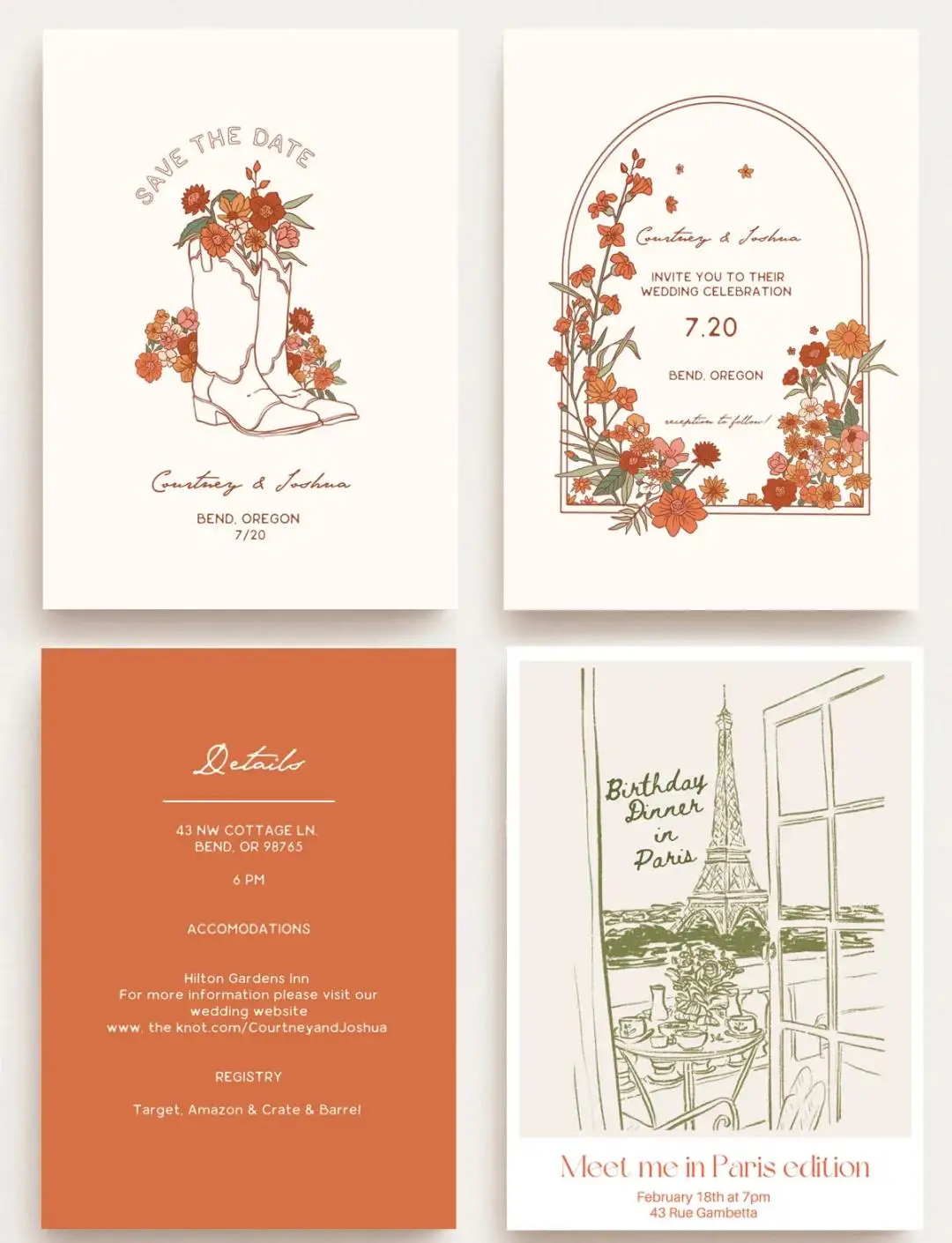 100PCS Customized Wedding Invitation Card High Quality Print 300g Art Paper Engagement Invitation Card
100PCS Customized Wedding Invitation Card High Quality Print 300g Art Paper Engagement Invitation Card