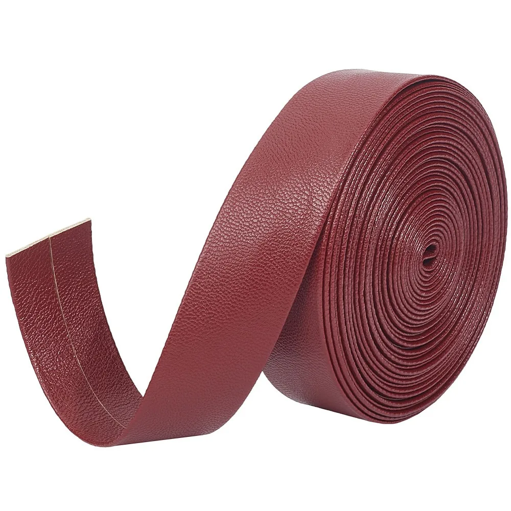 5M Folding PU Leather Flat Cord Dark Red 25x1mm 5.47 Yards(5m)/Bundle
5M Folding PU Leather Flat Cord Dark Red 25x1mm 5.47 Yards(5m)/Bundle