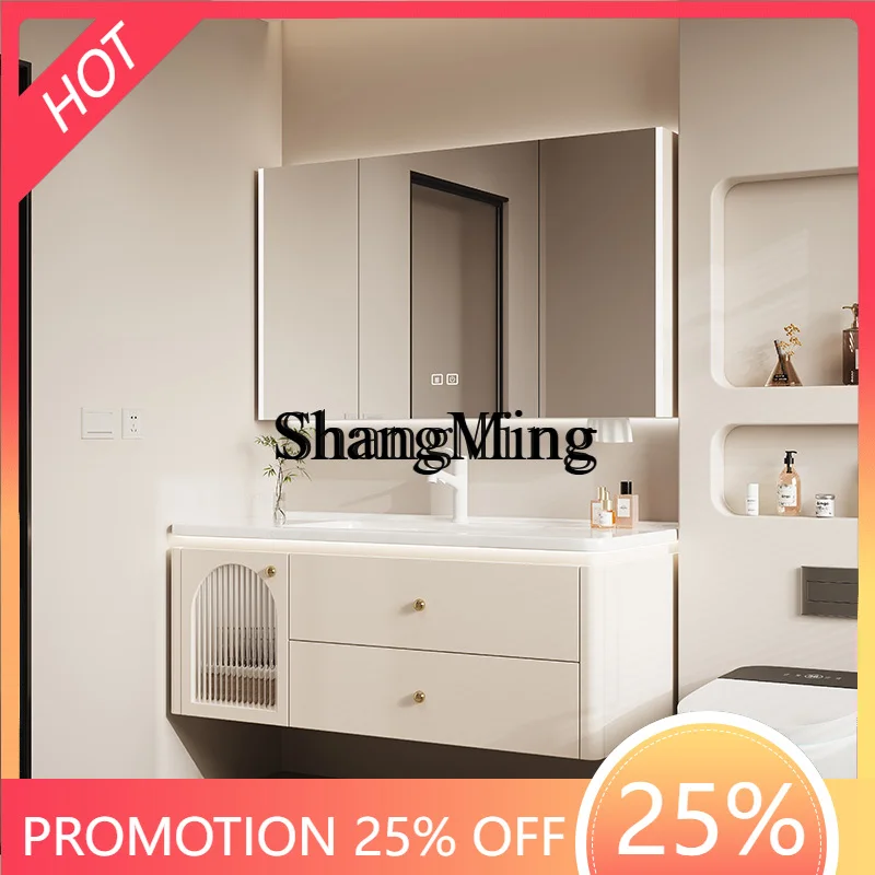 FG good-looking cream wind stainless steel bathroom cabinet combination ceramic toilet washbasin
FG good-looking cream wind stainless steel bathroom cabinet combination ceramic toilet washbasin