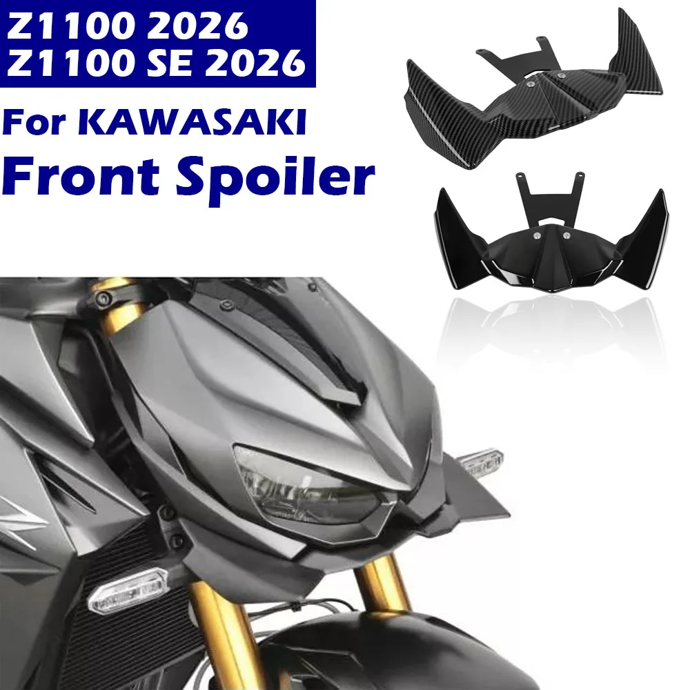 Aero Kit For KAWASAKI Z1100 Z 1100 SE 2026 Front Lower Lip Spoiler Side Winglets Naked Fairing ABS Plastic Carbon Look Front Lip
Aero Kit For KAWASAKI Z1100 Z 1100 SE 2026 Front Lower Lip Spoiler Side Winglets Naked Fairing ABS Plastic Carbon Look Front Lip