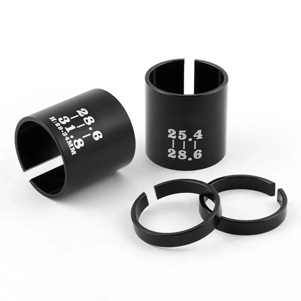Bicycle Front Fork Conversion Sleeve 28.6 To 31.8/25.4 To 28.6mm Aluminum Alloy Bicycle Front Fork Conversion Diameter Reduction
Bicycle Front Fork Conversion Sleeve 28.6 To 31.8/25.4 To 28.6mm Aluminum Alloy Bicycle Front Fork Conversion Diameter Reduction