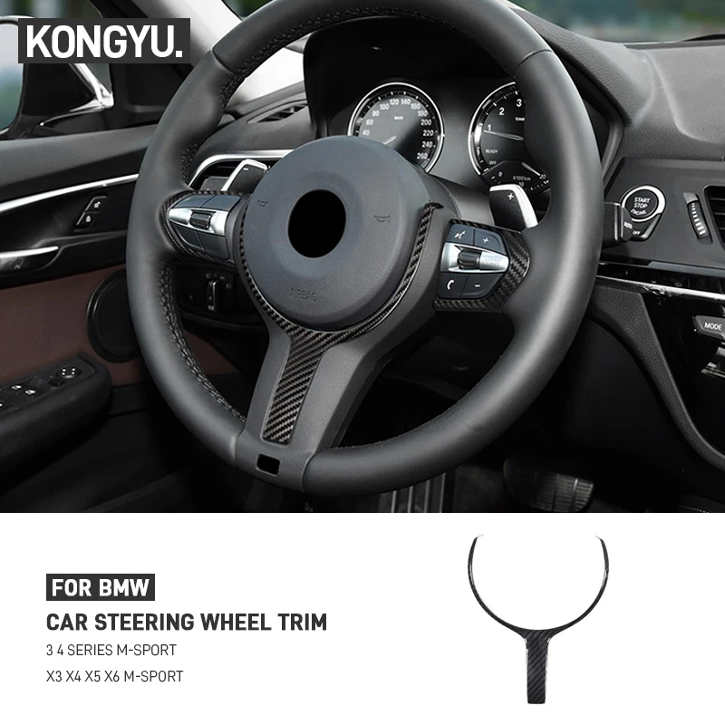 Car Carbon Fiber Steering Wheel Trim Cover Stickers For BMW F20 F21 F22 F23 F30 F32 F33 F34 F36 F39 F15 F16 F80 F85 F86 M-Sport
Car Carbon Fiber Steering Wheel Trim Cover Stickers For BMW F20 F21 F22 F23 F30 F32 F33 F34 F36 F39 F15 F16 F80 F85 F86 M-Sport