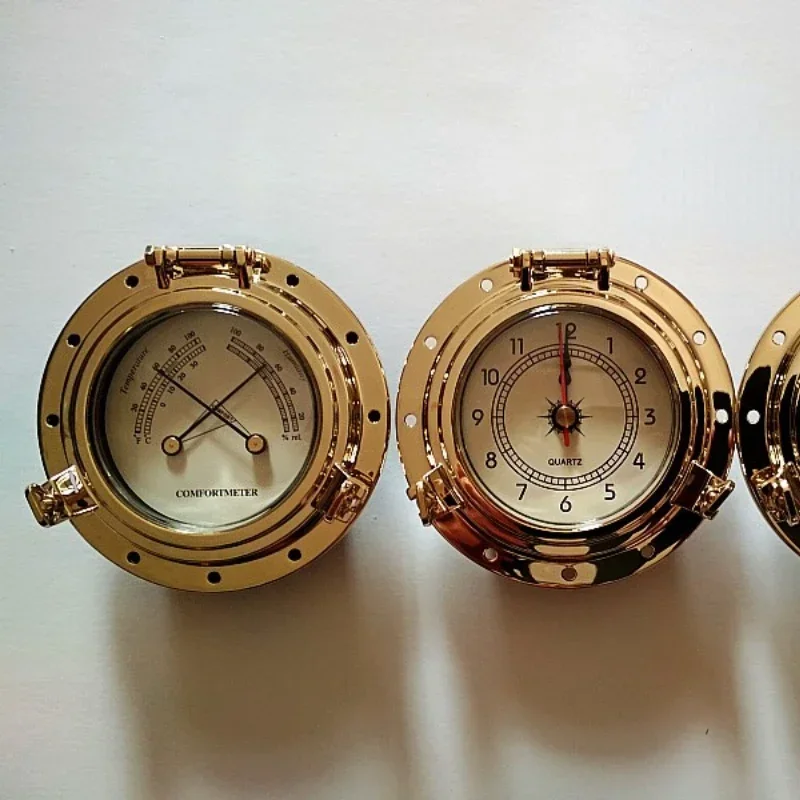 Yacht Villa RV Modified Clock Car Decoration Clock RV Clock Yacht Temperature Moisture Meter
Yacht Villa RV Modified Clock Car Decoration Clock RV Clock Yacht Temperature Moisture Meter