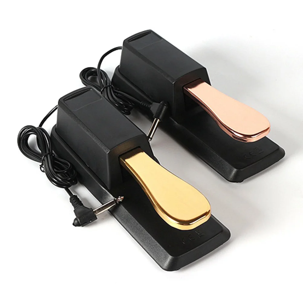 1Pc Universal Sustain Pedal for Electronic Keyboards Piano Foot Pedal Alloy Non-Fading Professional Accessory Black+gold
1Pc Universal Sustain Pedal for Electronic Keyboards Piano Foot Pedal Alloy Non-Fading Professional Accessory Black+gold