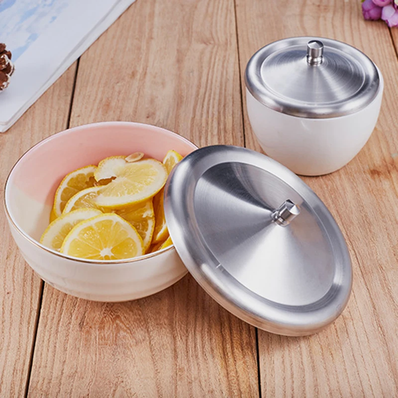 Beverage Utensils Durable Stainless Steel Cup Lid Dustproof Insulated Cup Lid Kitchen Drink Glass Ceramic Cup Lid Kitchen Tools
Beverage Utensils Durable Stainless Steel Cup Lid Dustproof Insulated Cup Lid Kitchen Drink Glass Ceramic Cup Lid Kitchen Tools