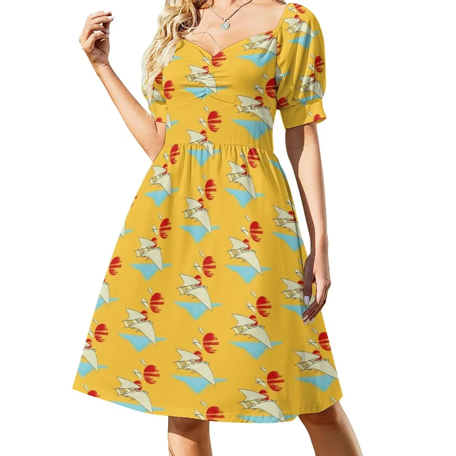 Tropical Raconteur - Outer Rim Sands Edition Short-Sleeved Dress women's fashion dresses elegant and pretty women's dresses
Tropical Raconteur - Outer Rim Sands Edition Short-Sleeved Dress women's fashion dresses elegant and pretty women's dresses