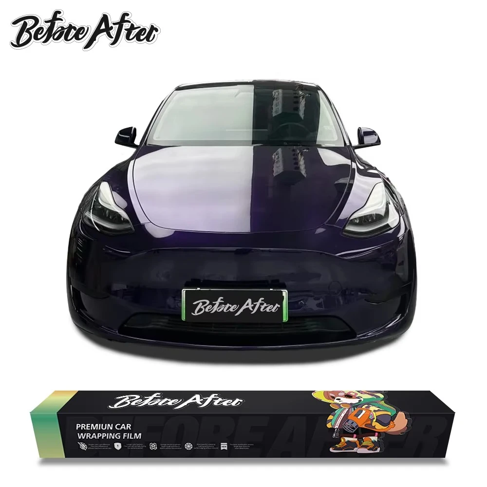 Виниловая пленка BeforeAfter Glossy PET Liquid Metal Purple для печати экосольвентными чернилами, самоклеящаяся, для оклейки автомобилей, рулон
Виниловая пленка BeforeAfter Glossy PET Liquid Metal Purple для печати экосольвентными чернилами, самоклеящаяся, для оклейки автомобилей, рулон